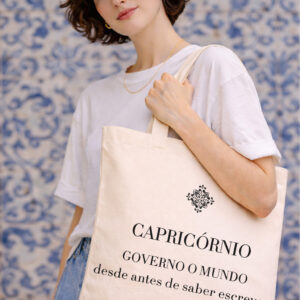 Tote bag signo capricórnio